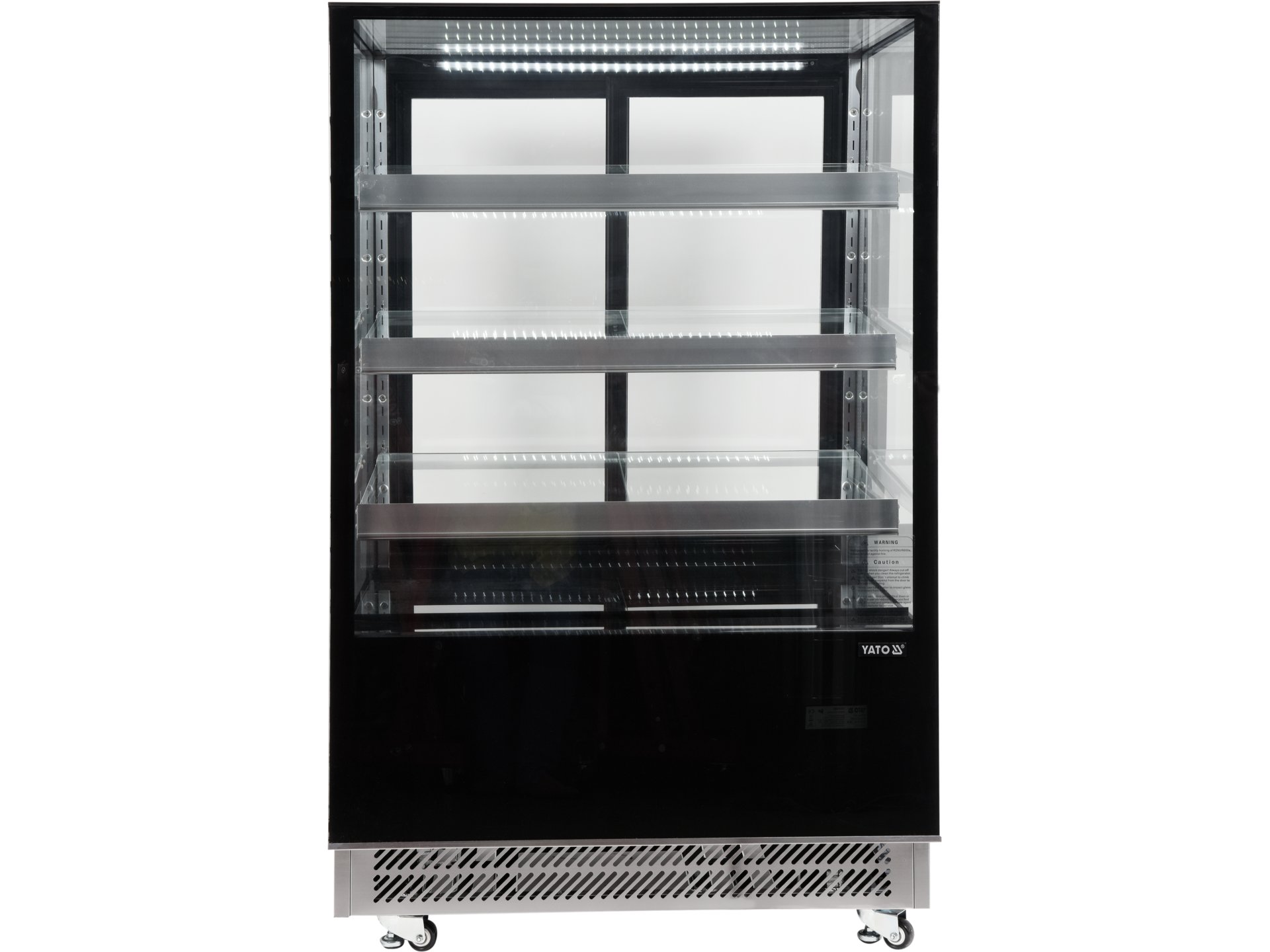 Refrigerated display case