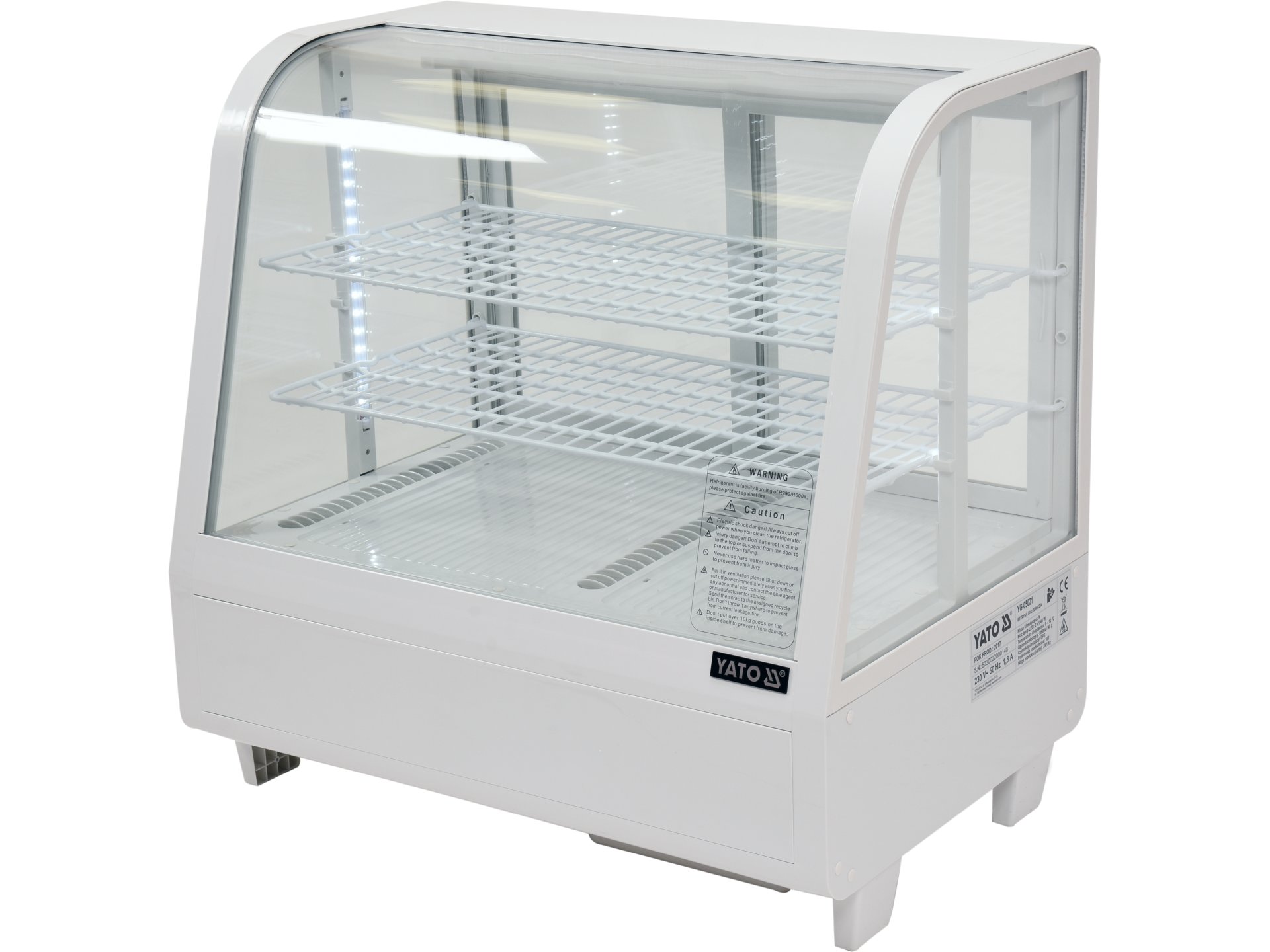 Refrigerated display case