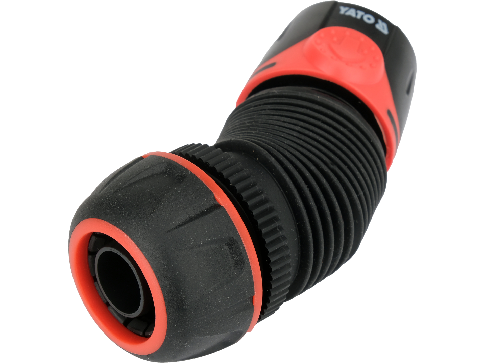 Adjustable angle hose connector