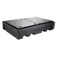 Plastmasas baseins ar plastmasas režģi