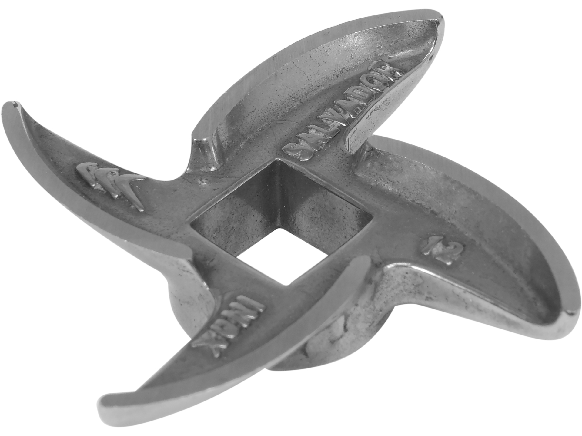 Meat mincer head for tenderizer