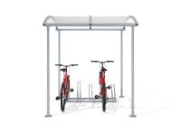 Velo nojume tikai segta, 5 velosipēdiem / 210 cm