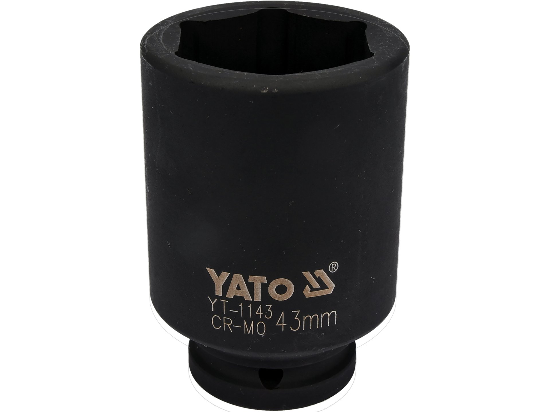 Hexagonal deep impact socket