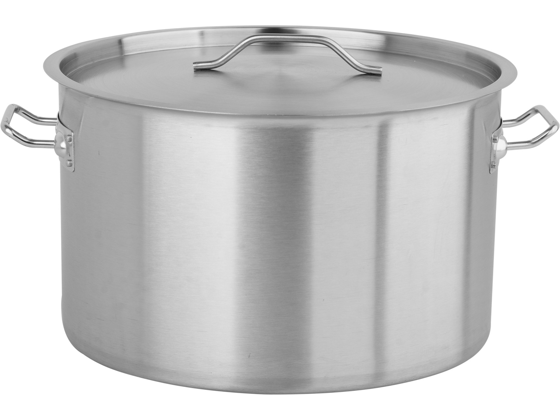 Low stockpot with lid