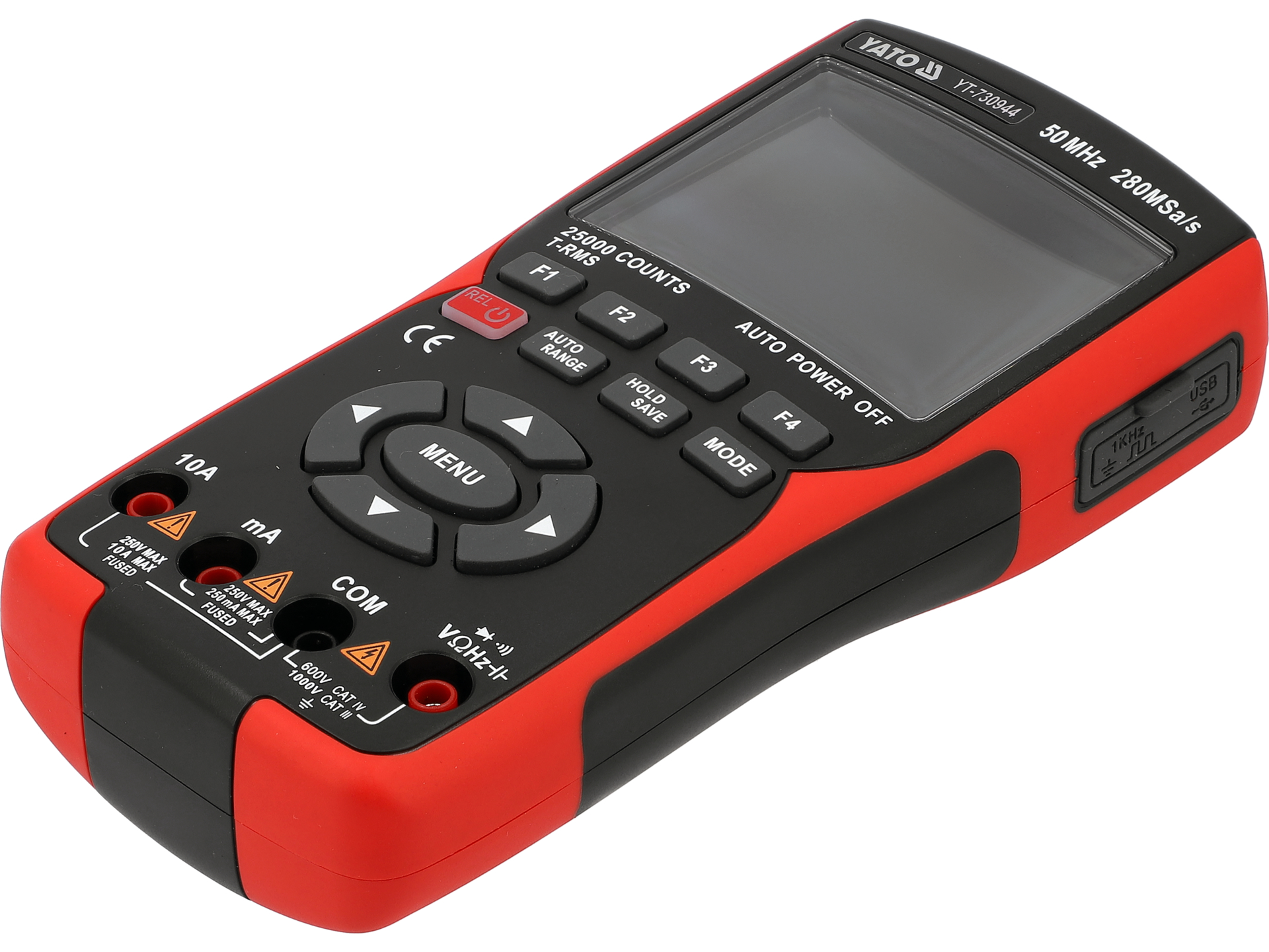 Digital multimeter with oscilloscope