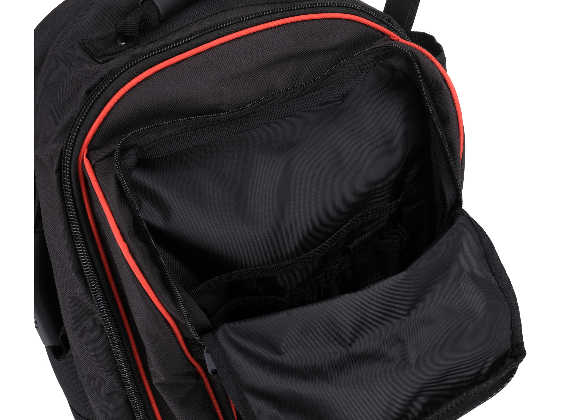 Tool backpack with wheels