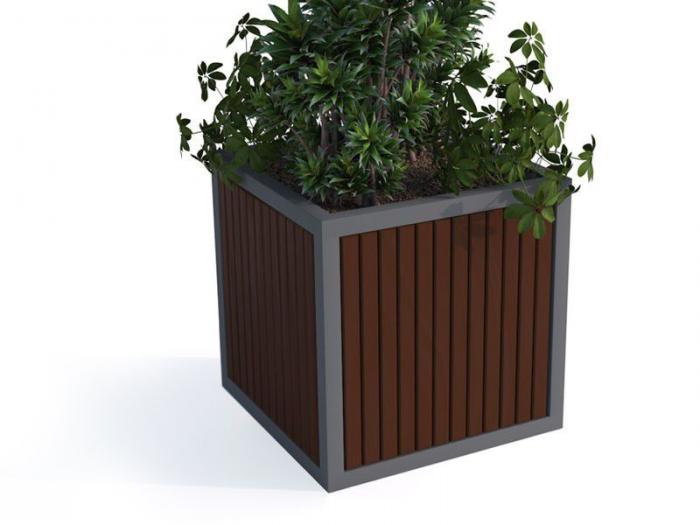 Puķu pods 70 x 70 x 70 cm