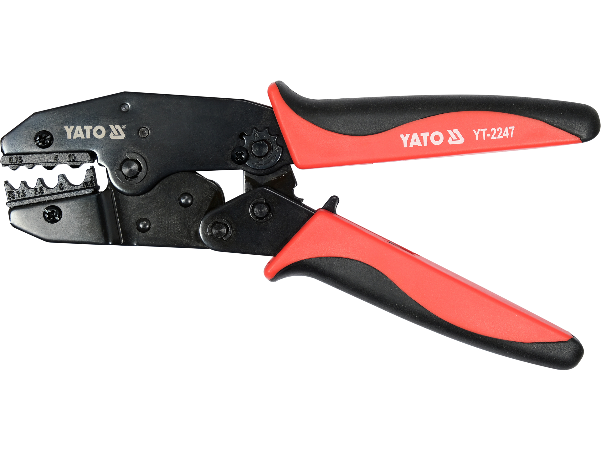 Ratchet crimping pliers