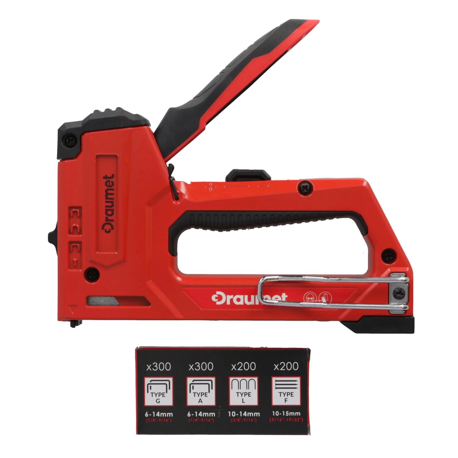 Hand stapler, M11, staples 6-14 mmx1.2