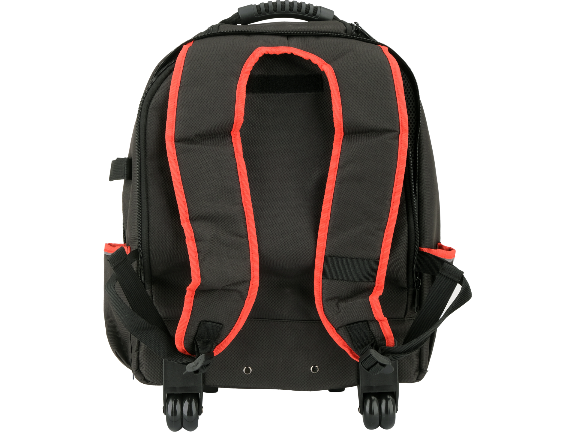 Tool backpack with wheels