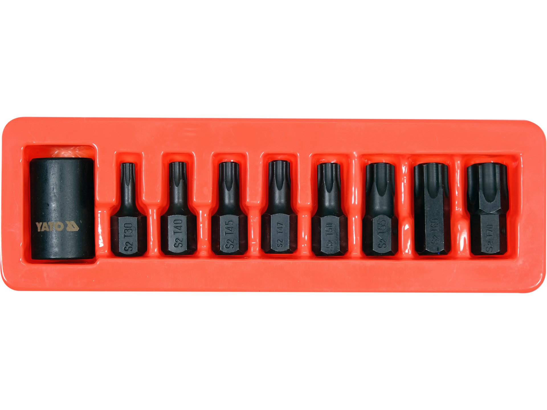 Impact bit set with socket