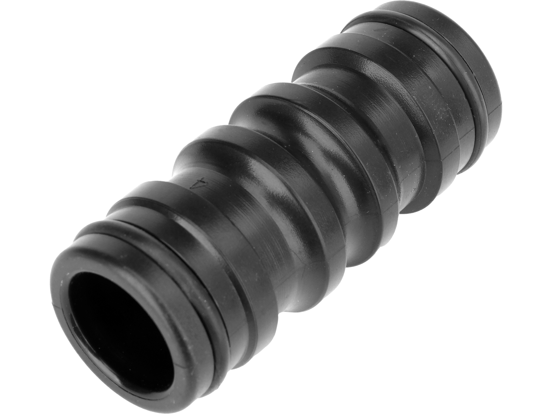 High flow hose coupling