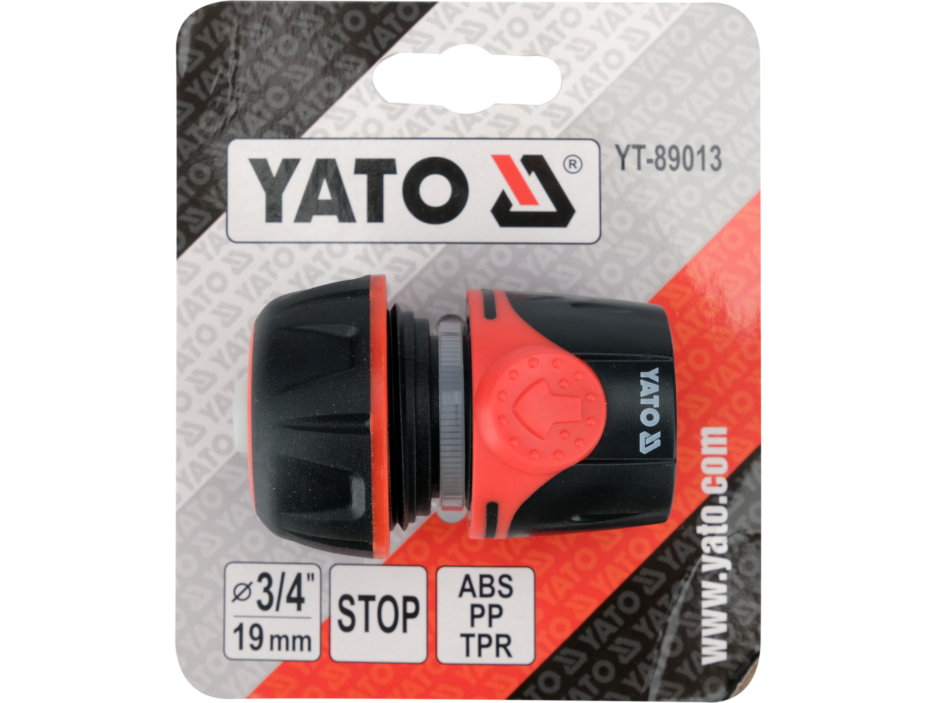 Waterstop hose connector