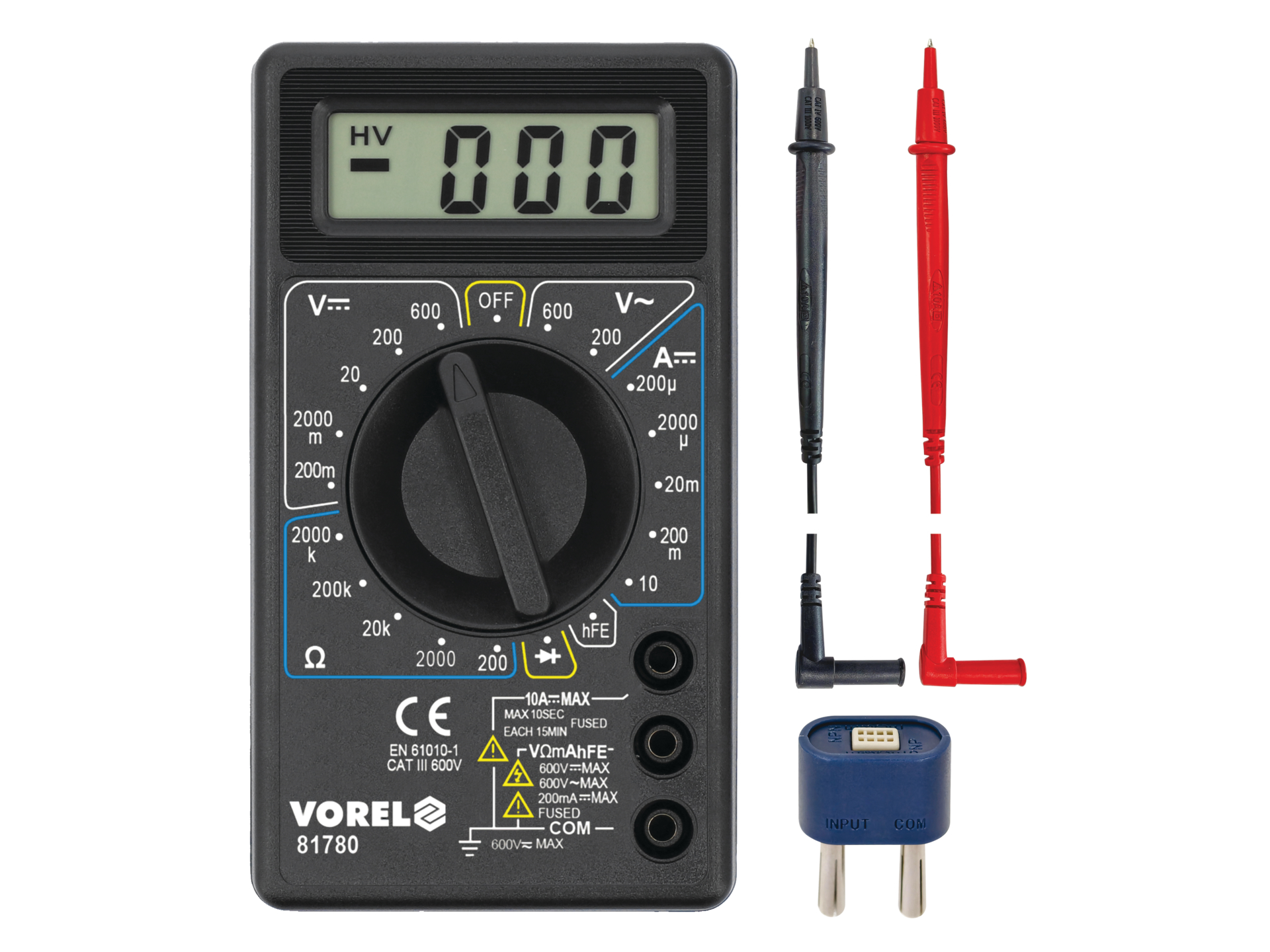 Digital universal multimeter