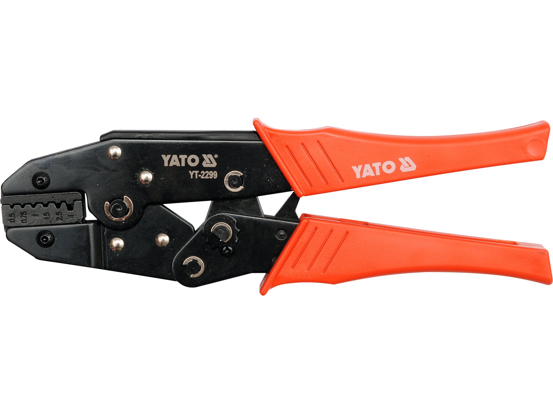 Ratchet crimping pliers