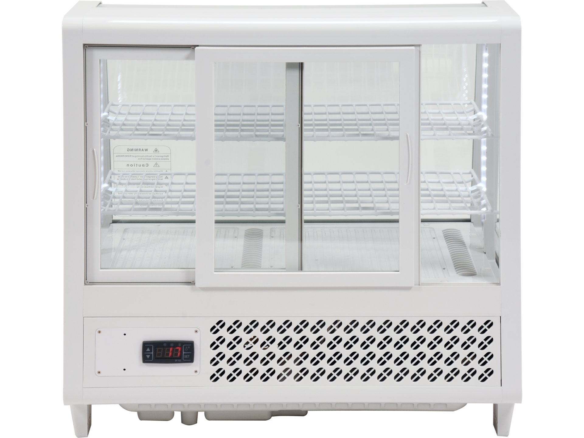 Refrigerated display case