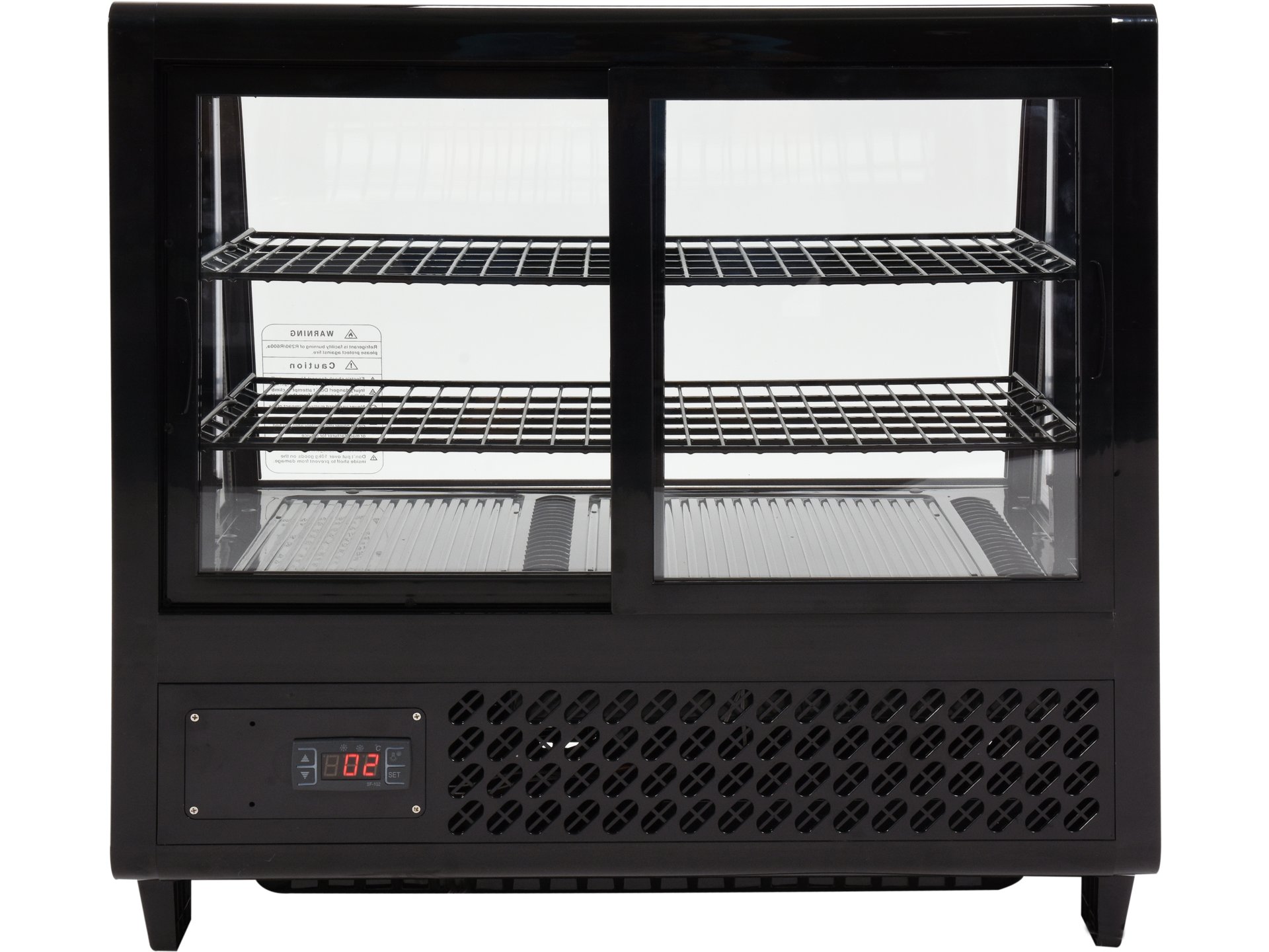Refrigerated display case