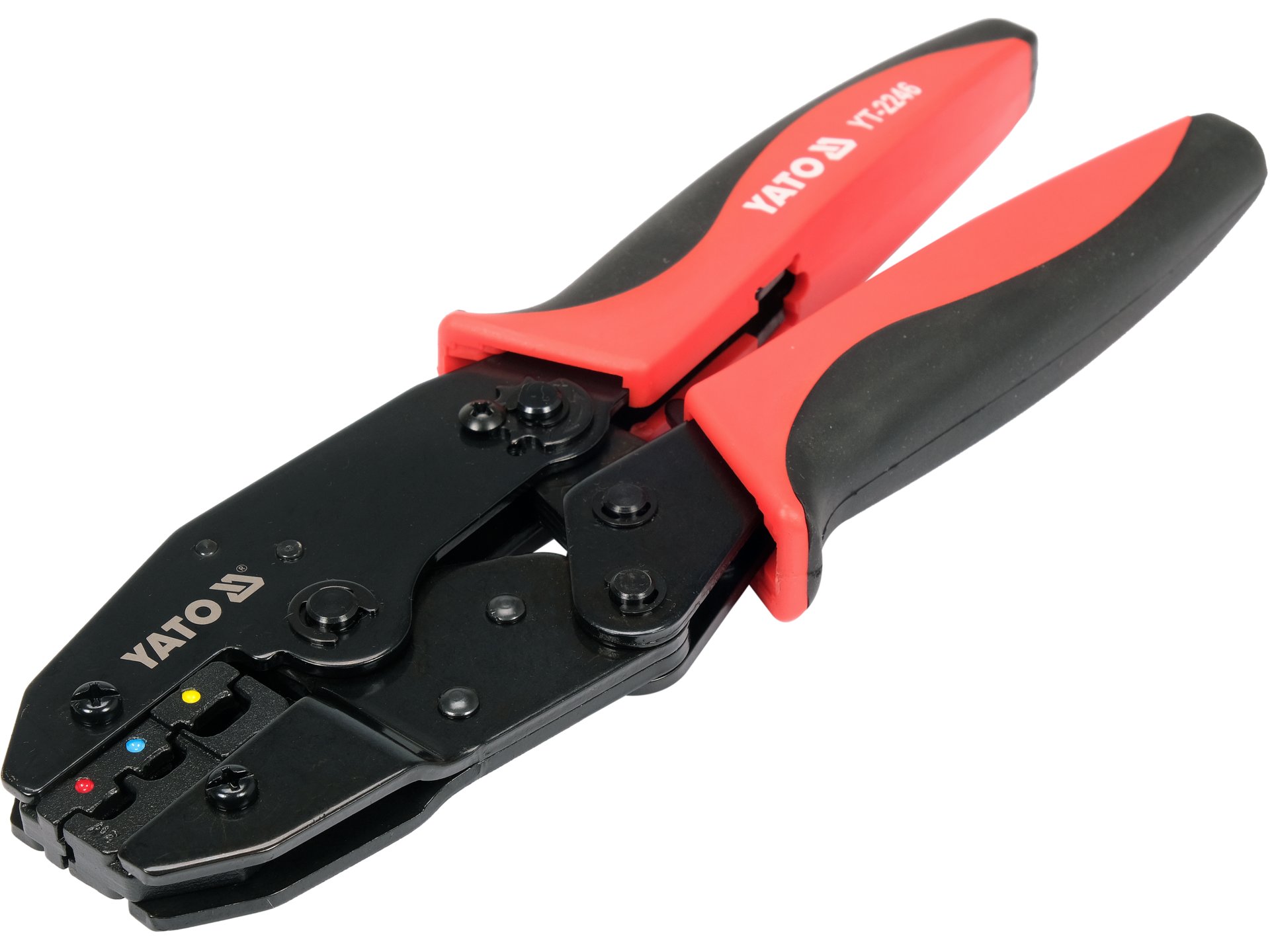 Ratchet crimping pliers