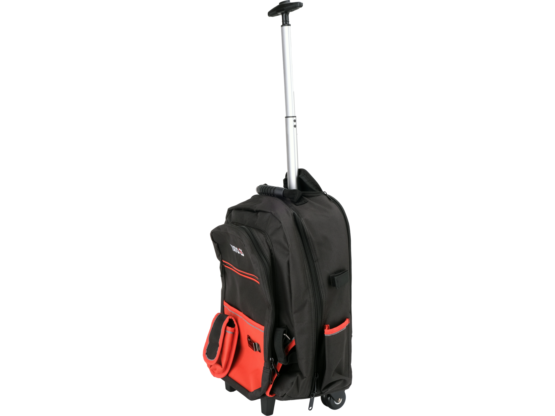 Tool backpack with wheels