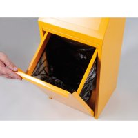 Izvelkamā tvertne - krēmkrāsas 40 l