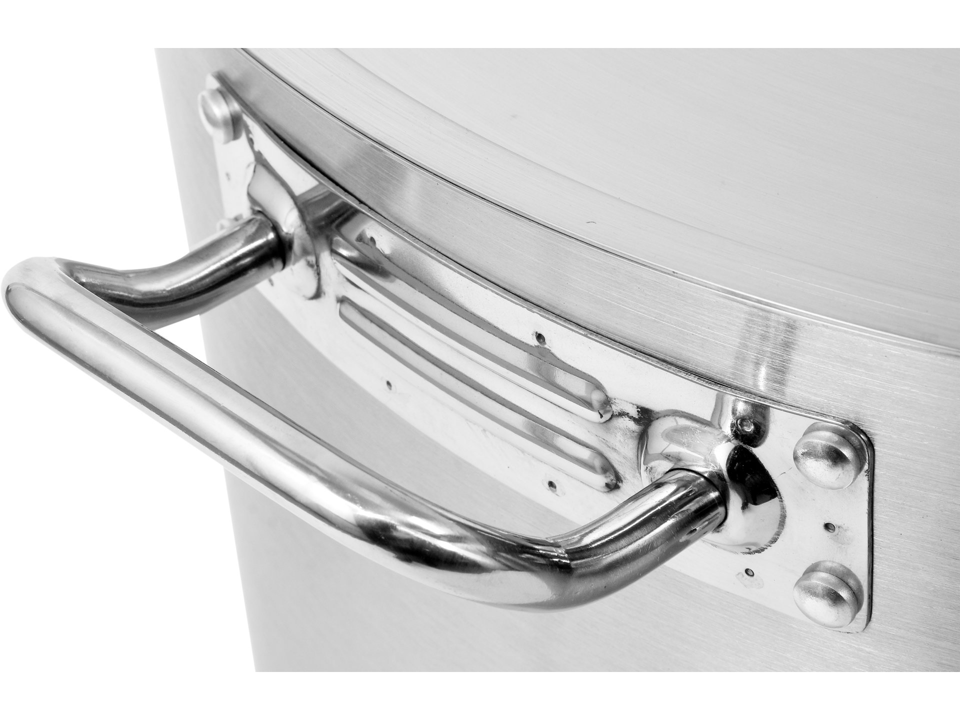 Deep stockpot with lid
