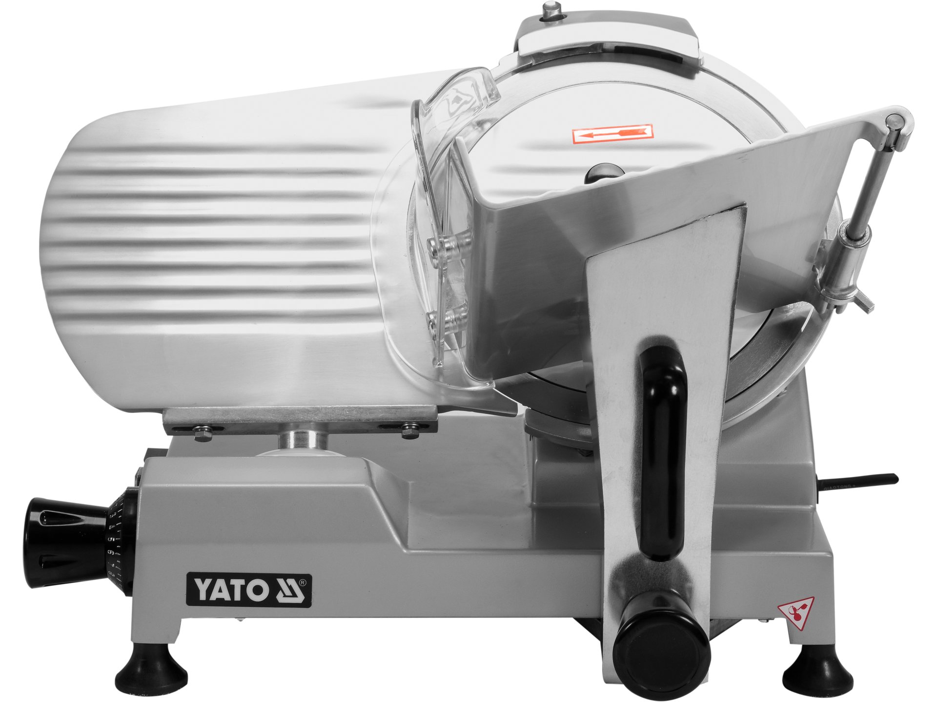 Semi-automatic meat slicer