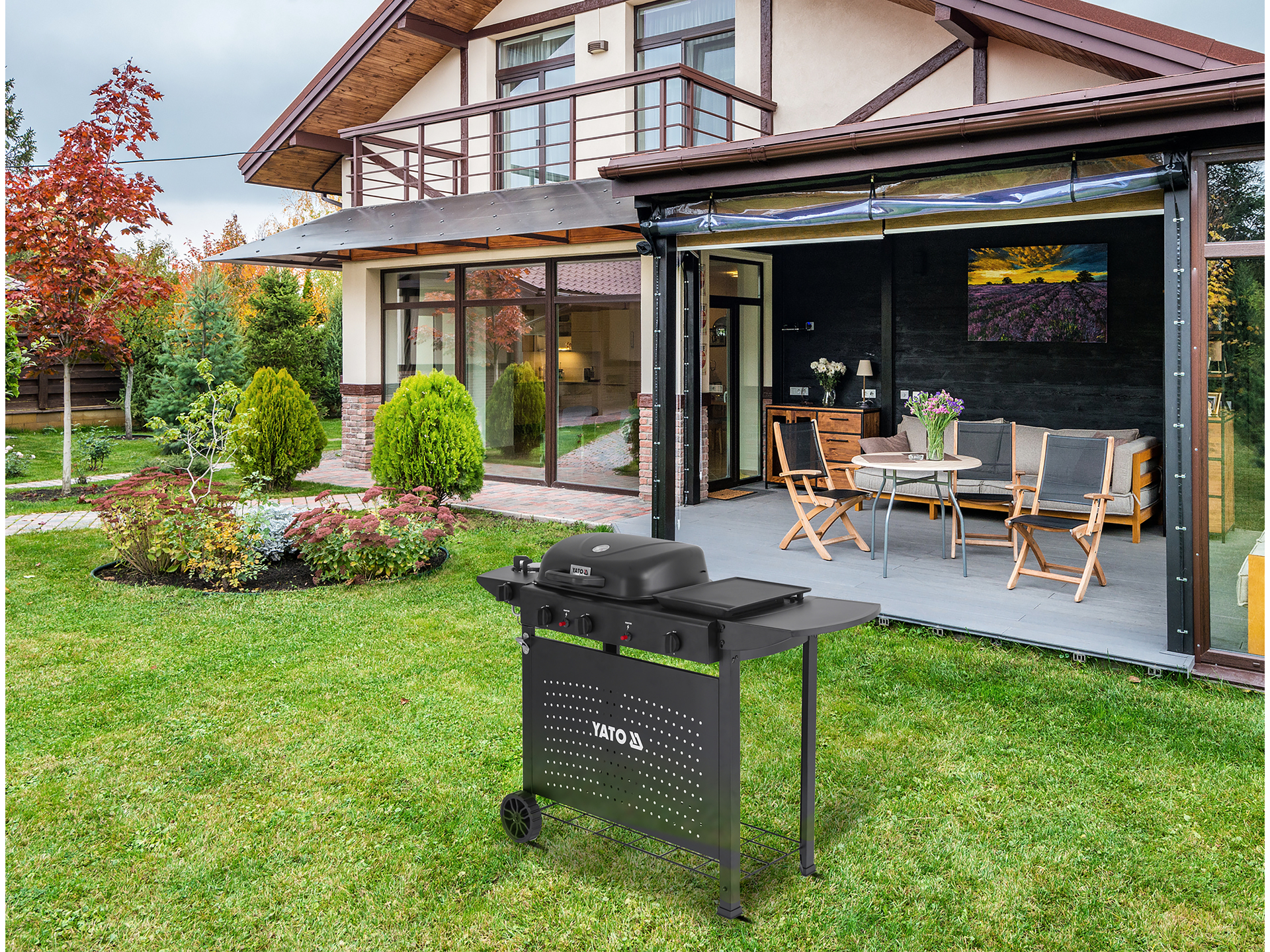 Gas grill