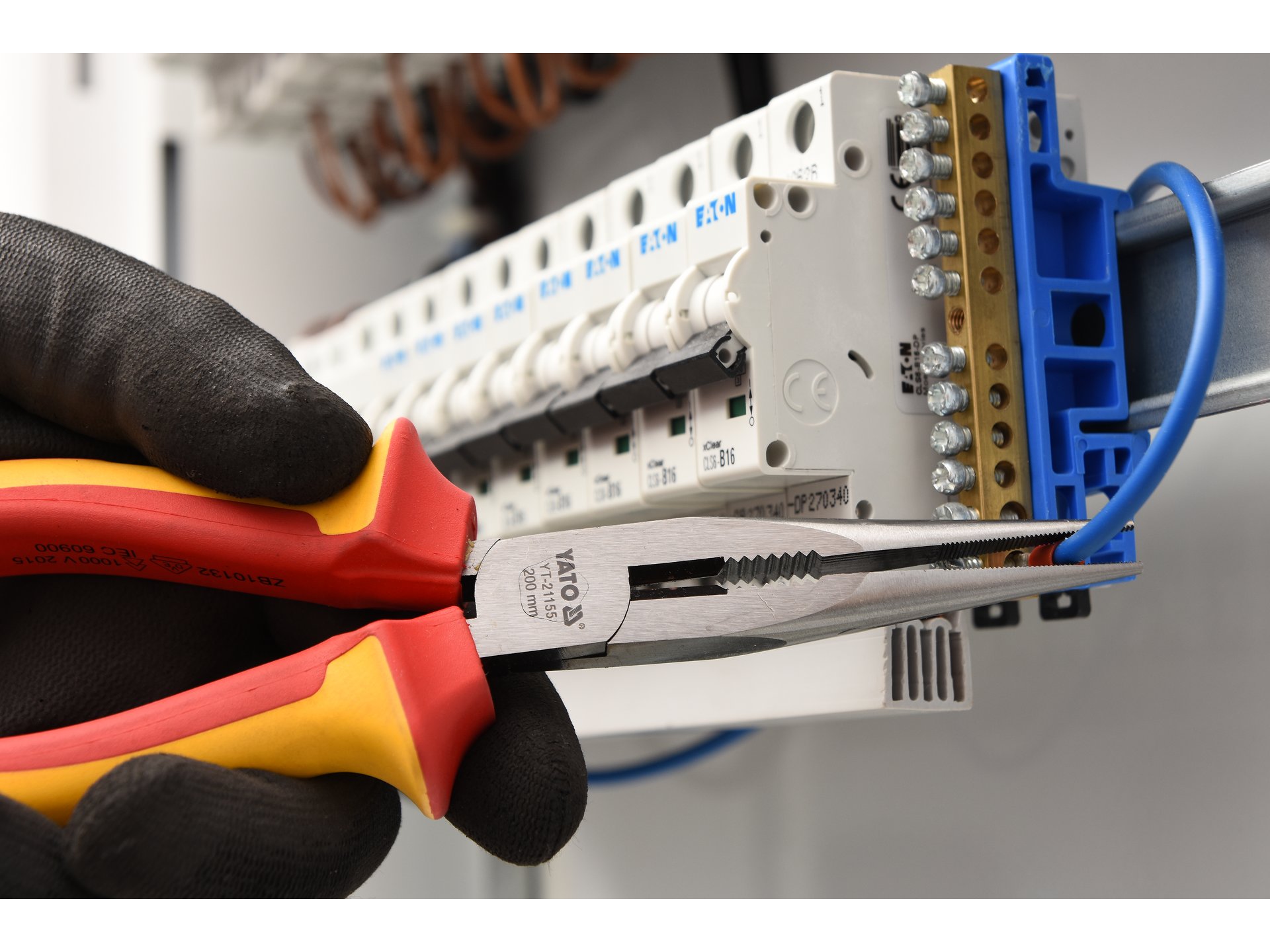 Long nose pliers
