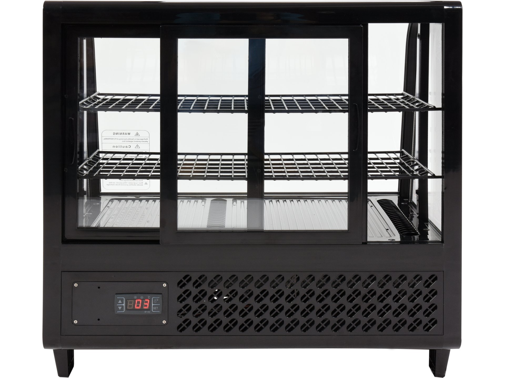 Refrigerated display case