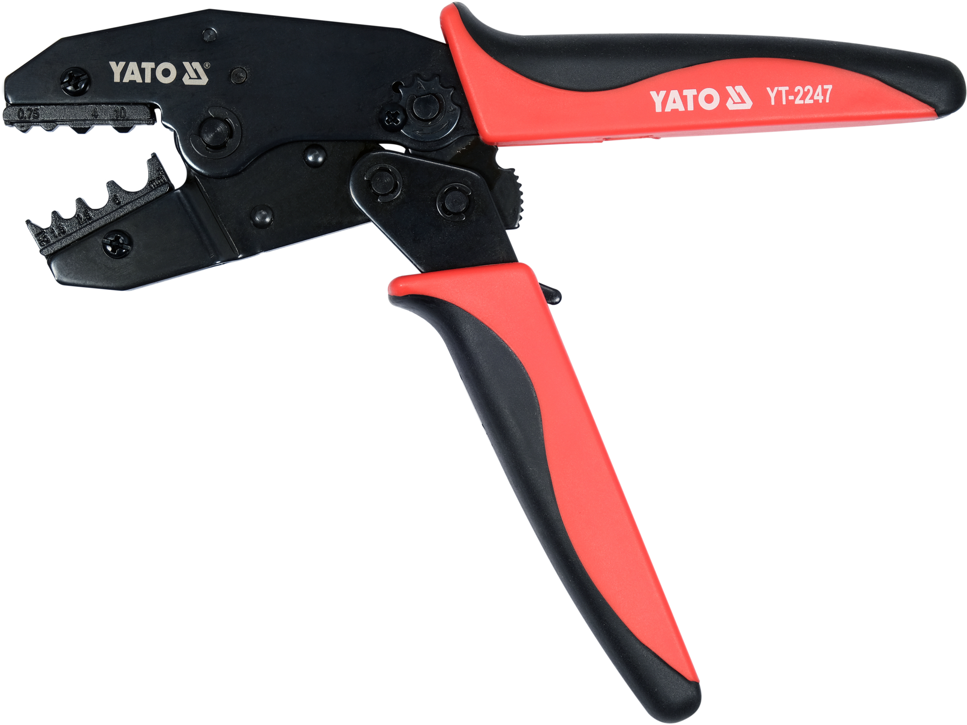 Ratchet crimping pliers