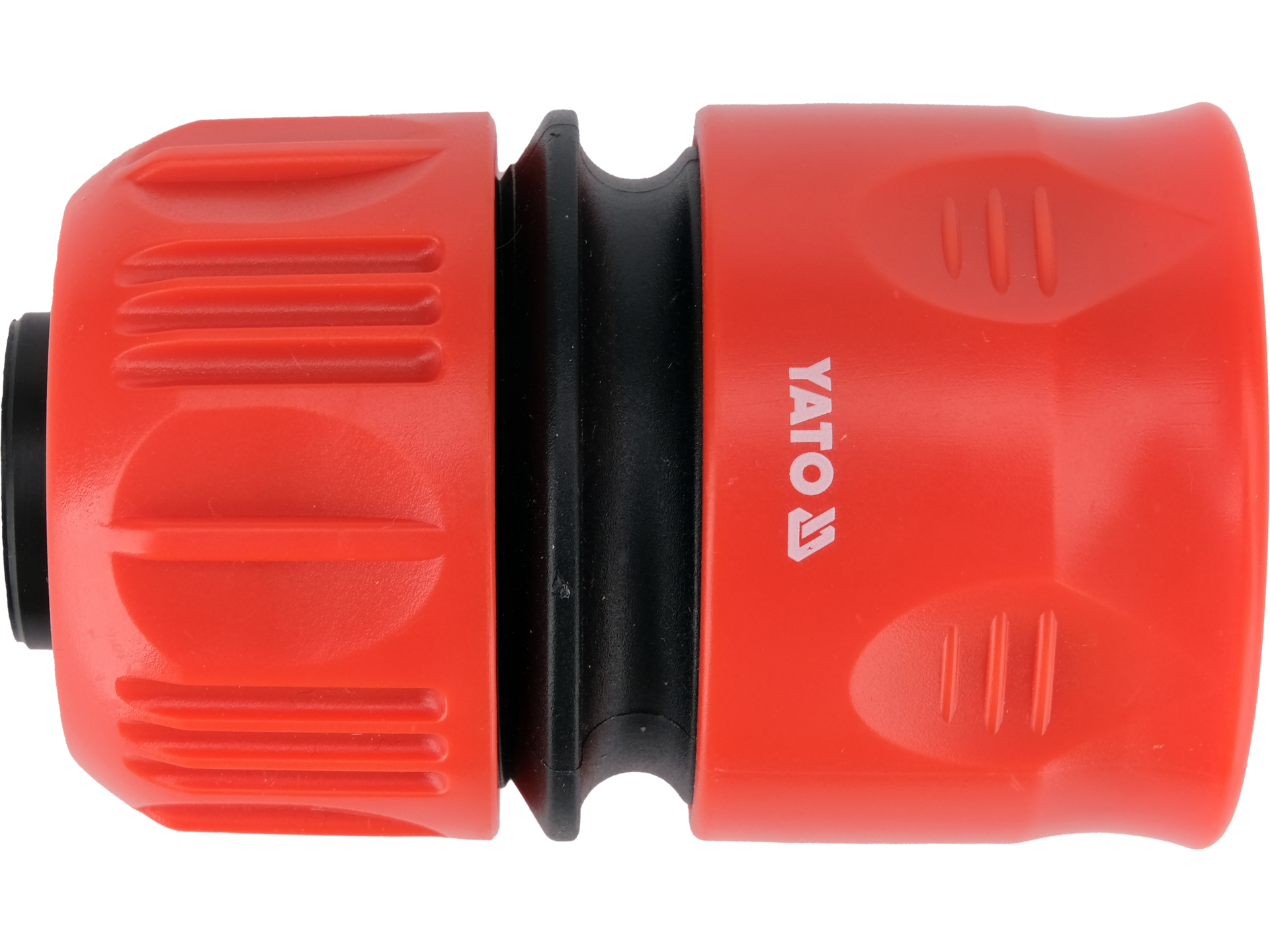 High flow hose connector
