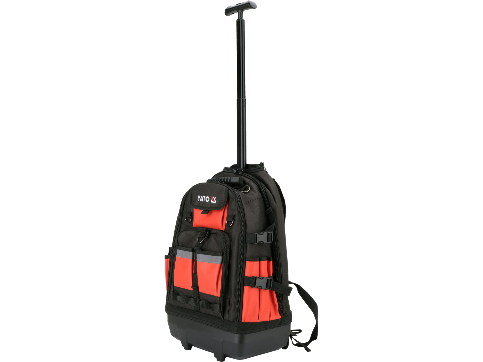 Tool backpack with wheels