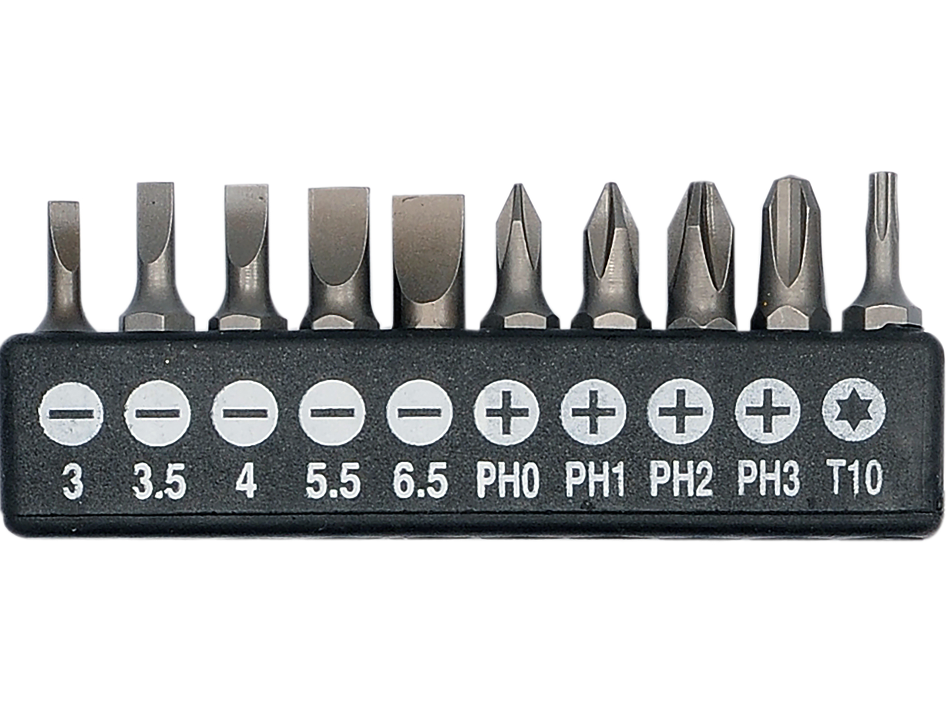 Flexible screwdriver with bits