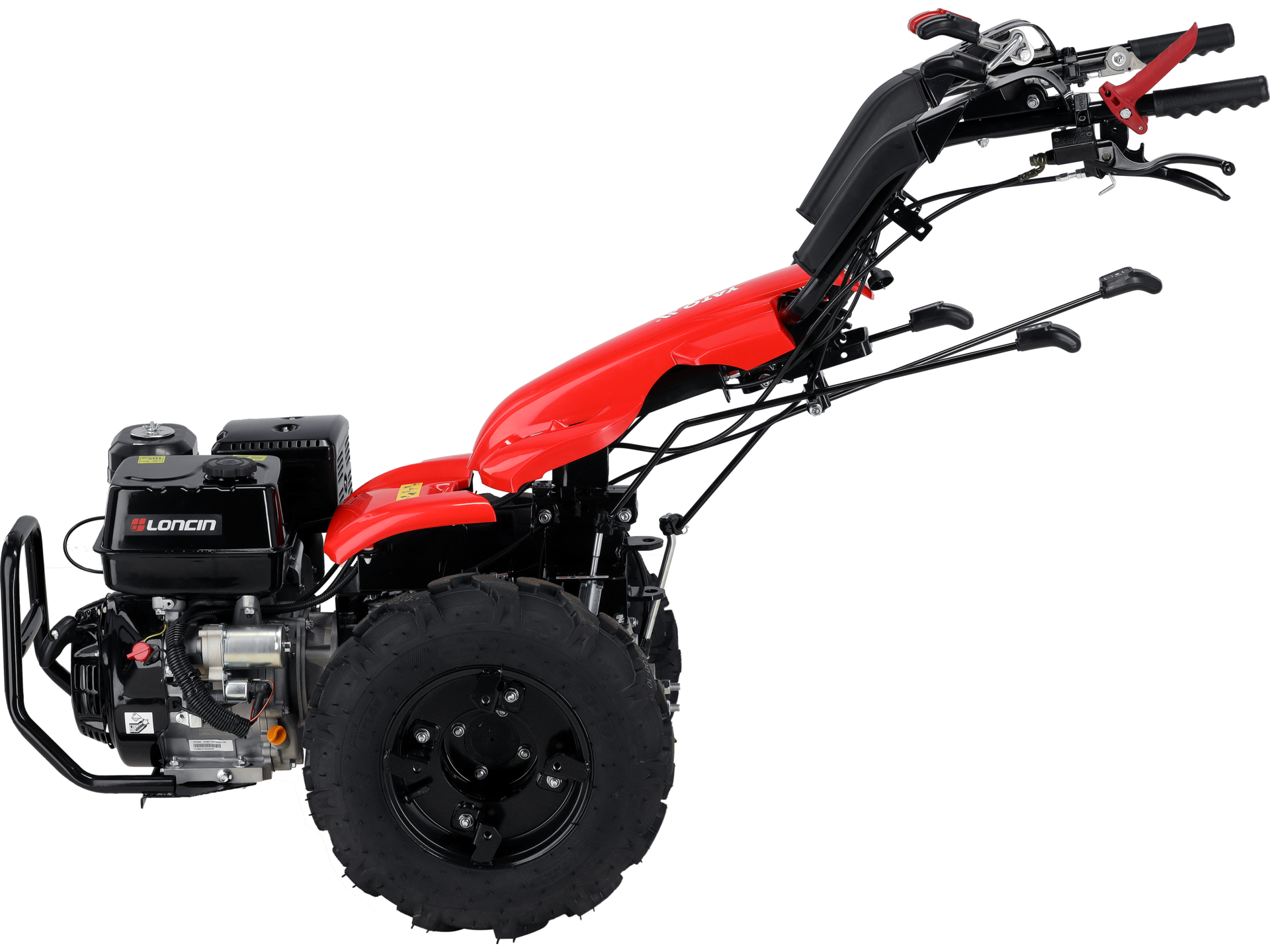 Divriteņu gājēju traktors