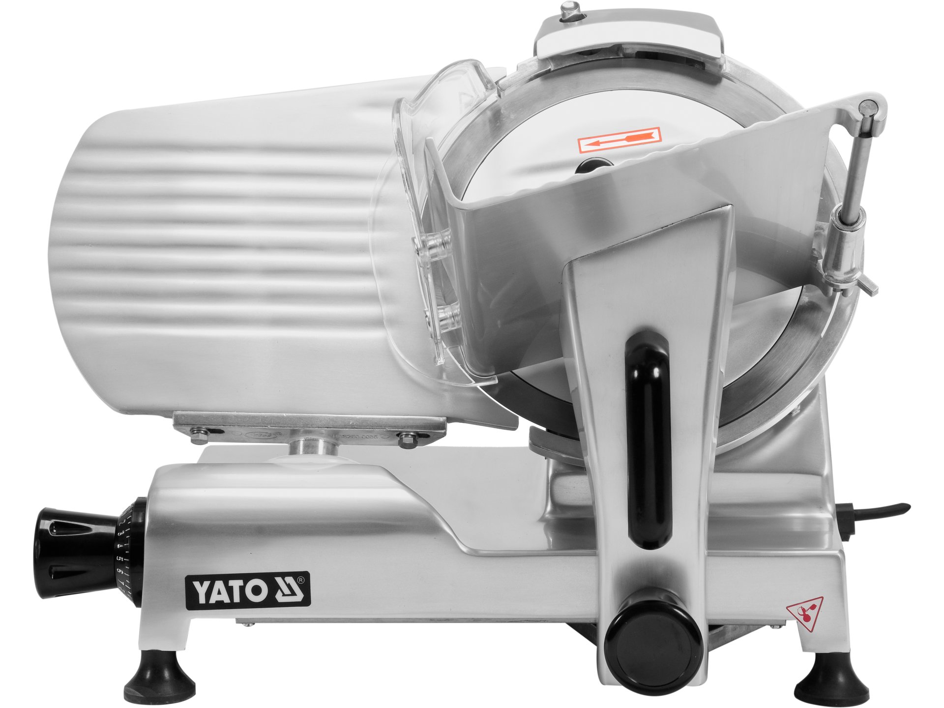 Semi-automatic meat slicer