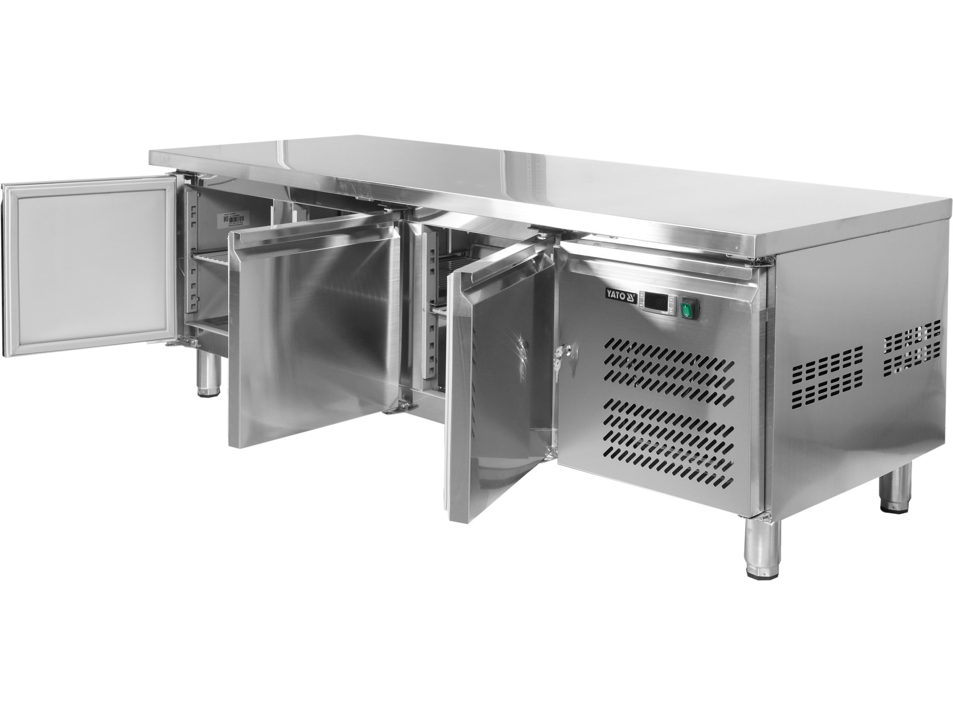 3 door undercounter refrigerator