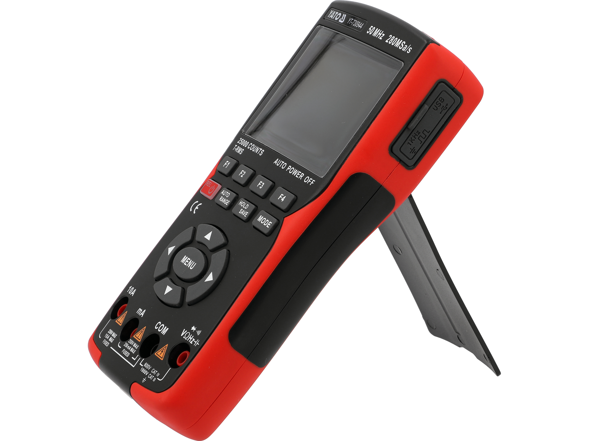 Digital multimeter with oscilloscope