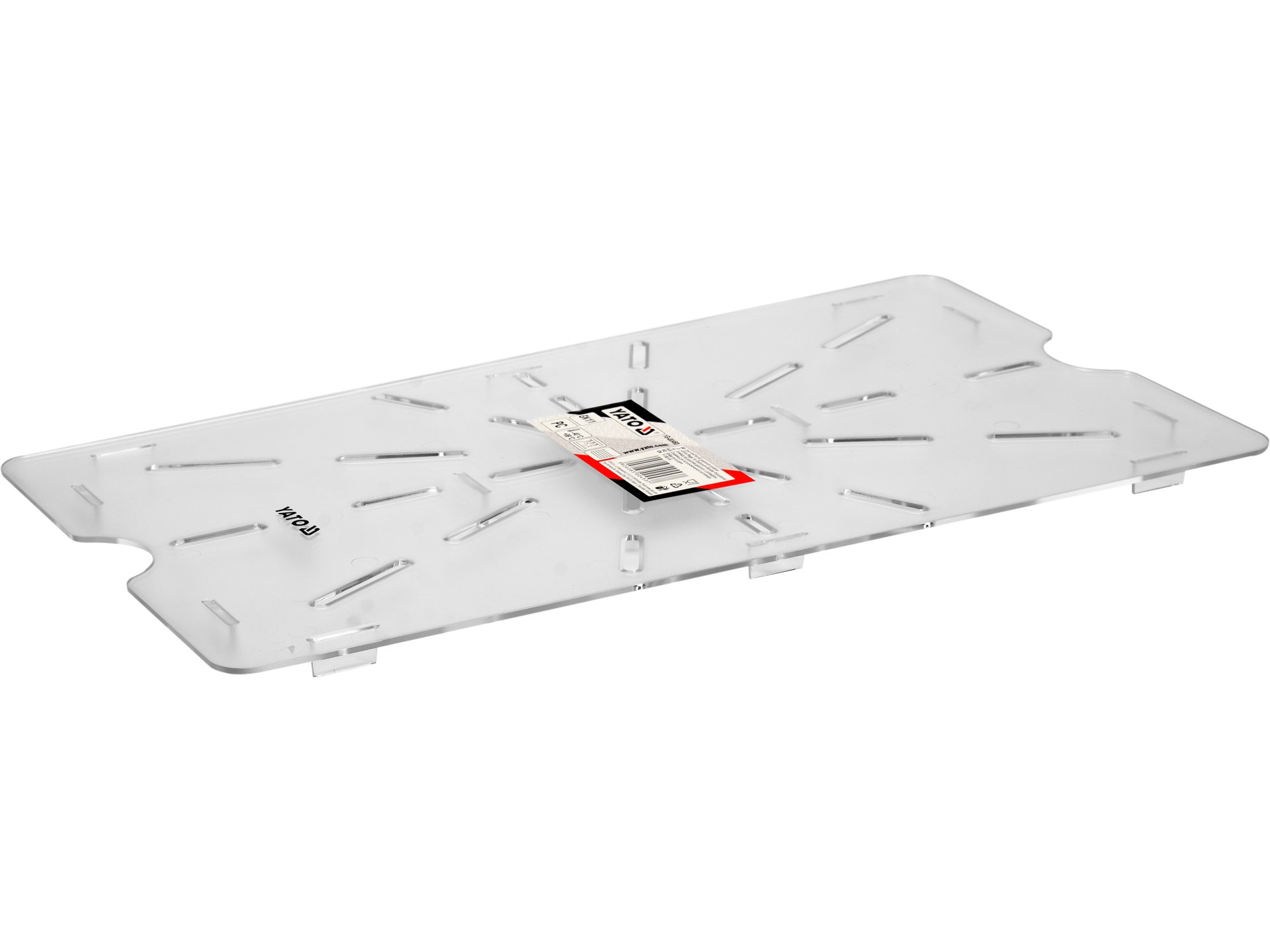 Drain shelf for PC gastronom container