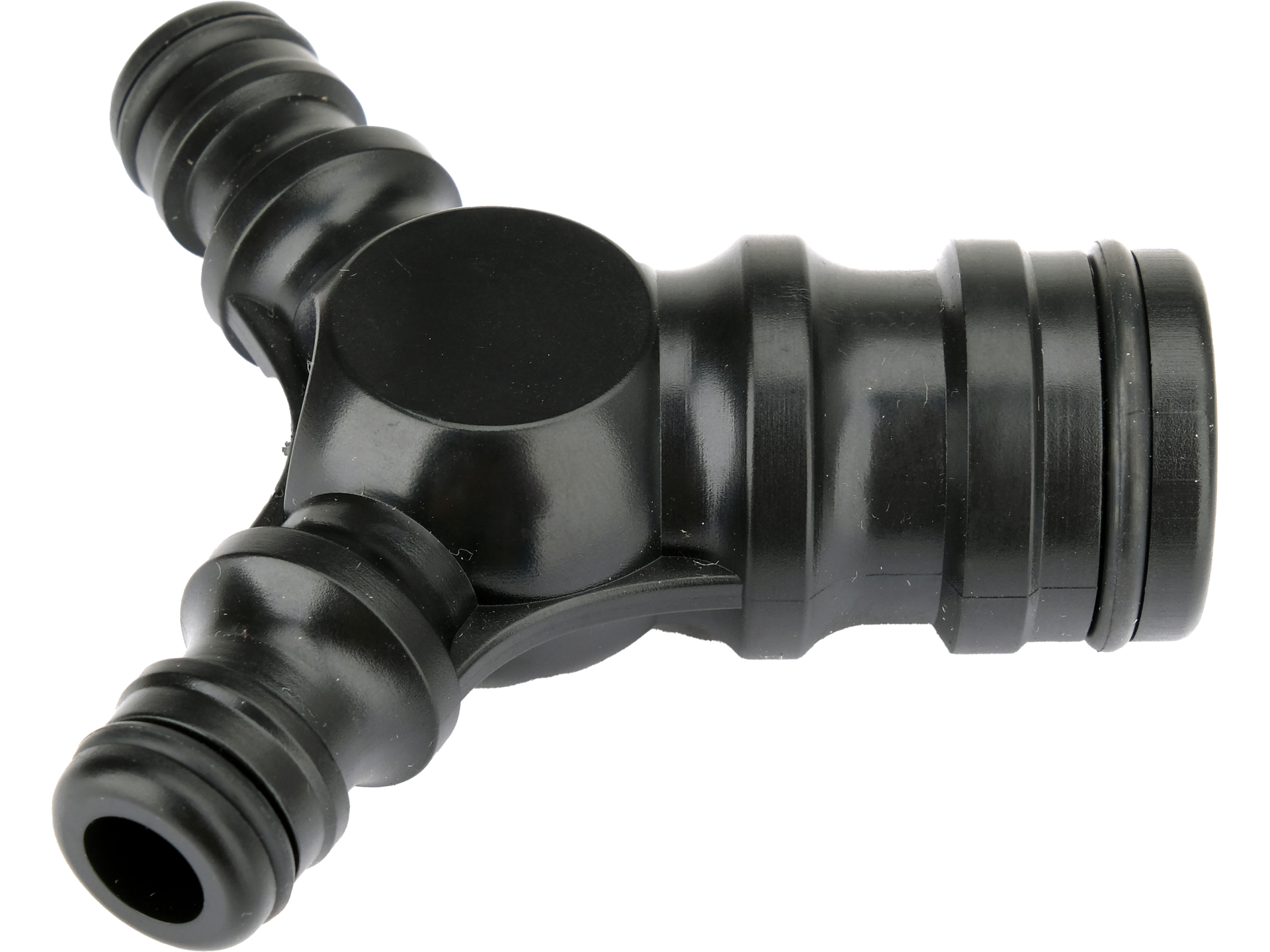 High flow hose coupling