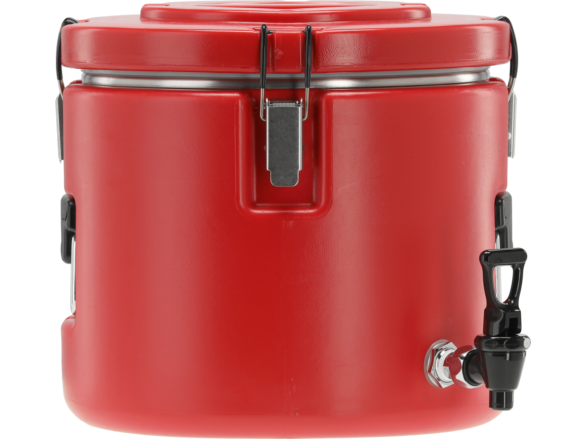 Round isothermal container