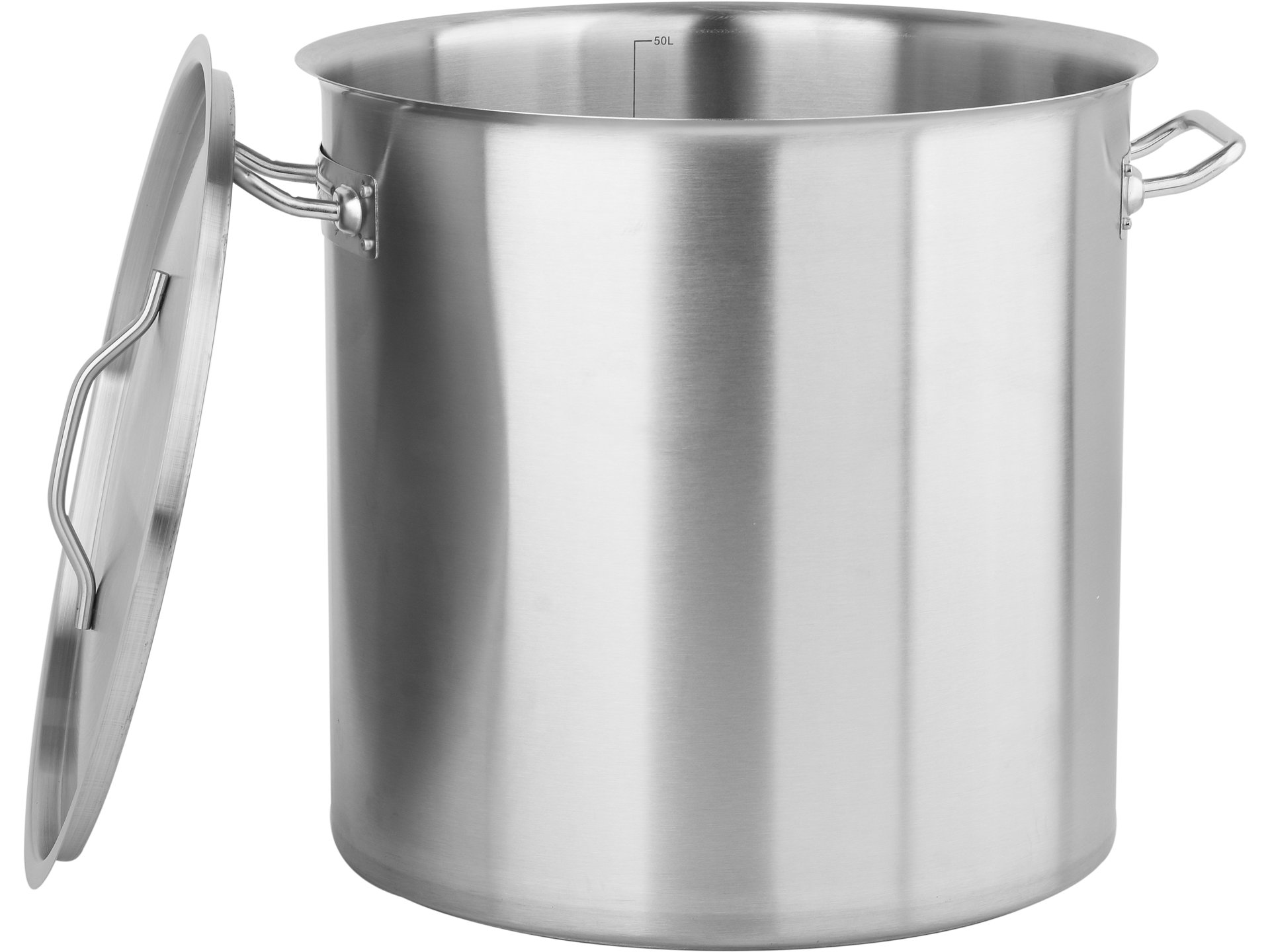 Deep stockpot with lid