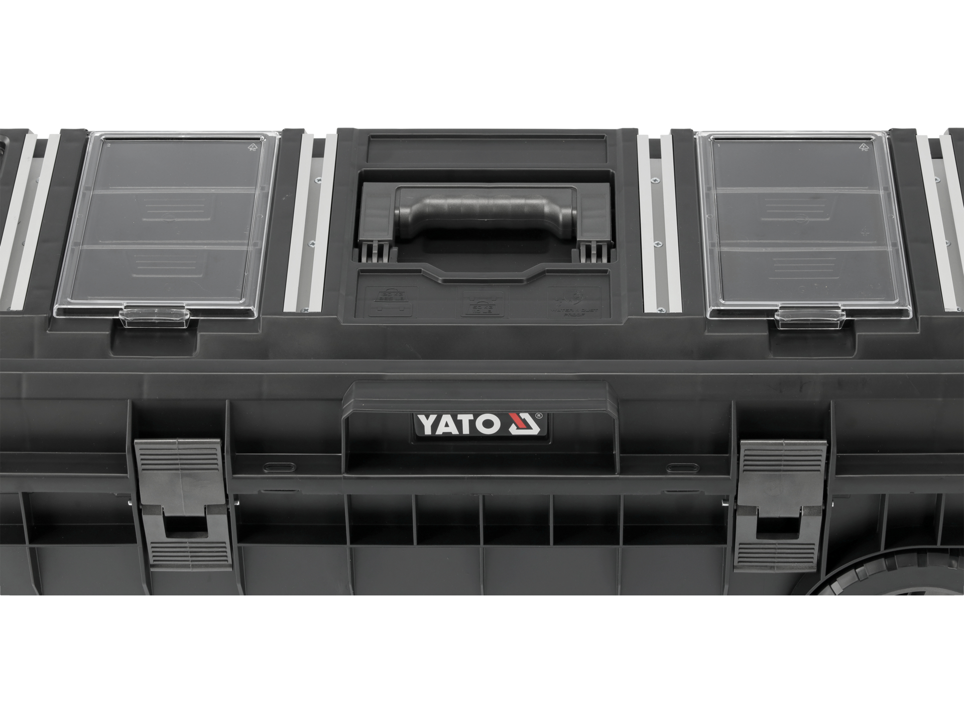 Tool box with wheels