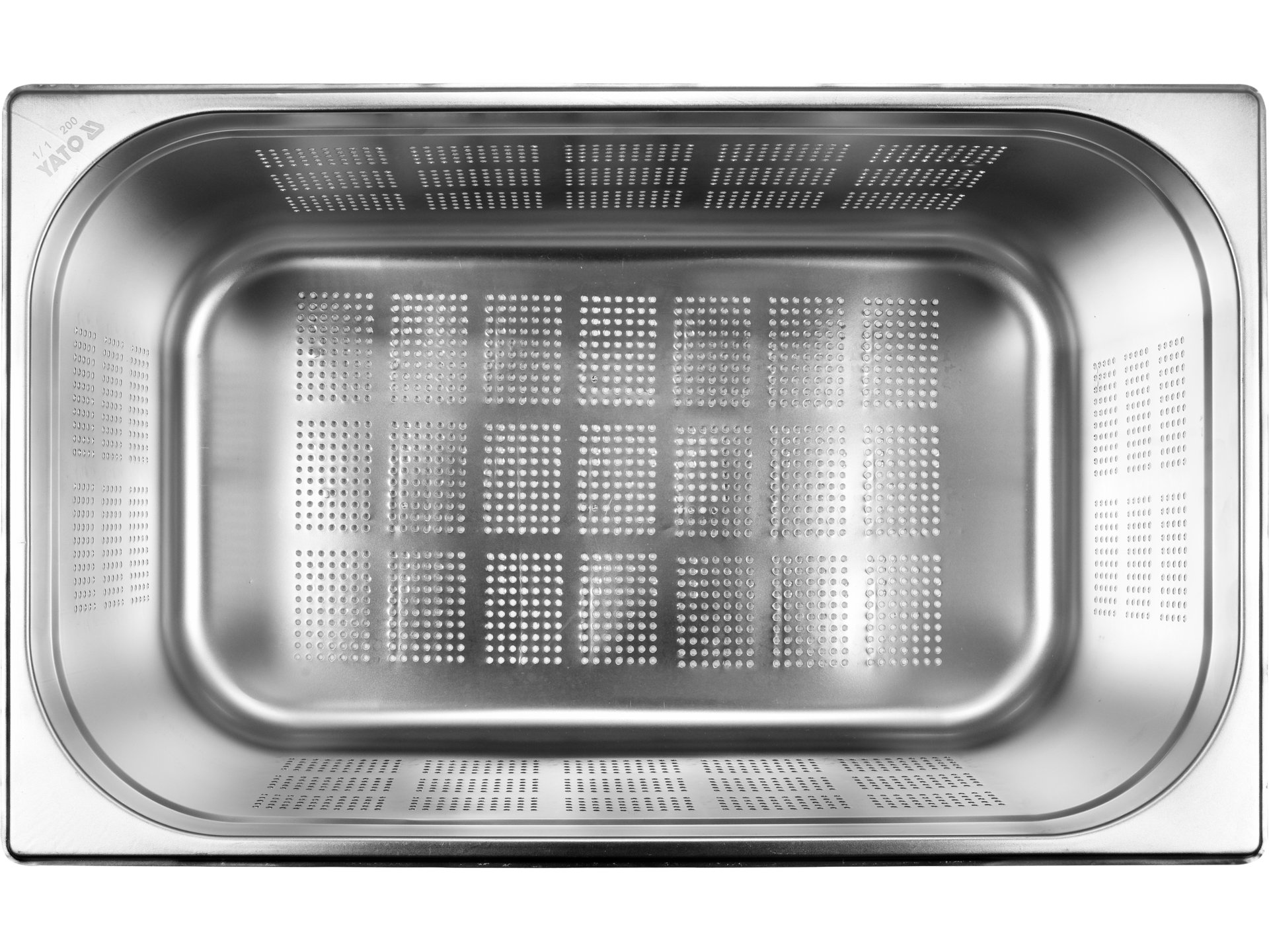 Gastronorm container perforated