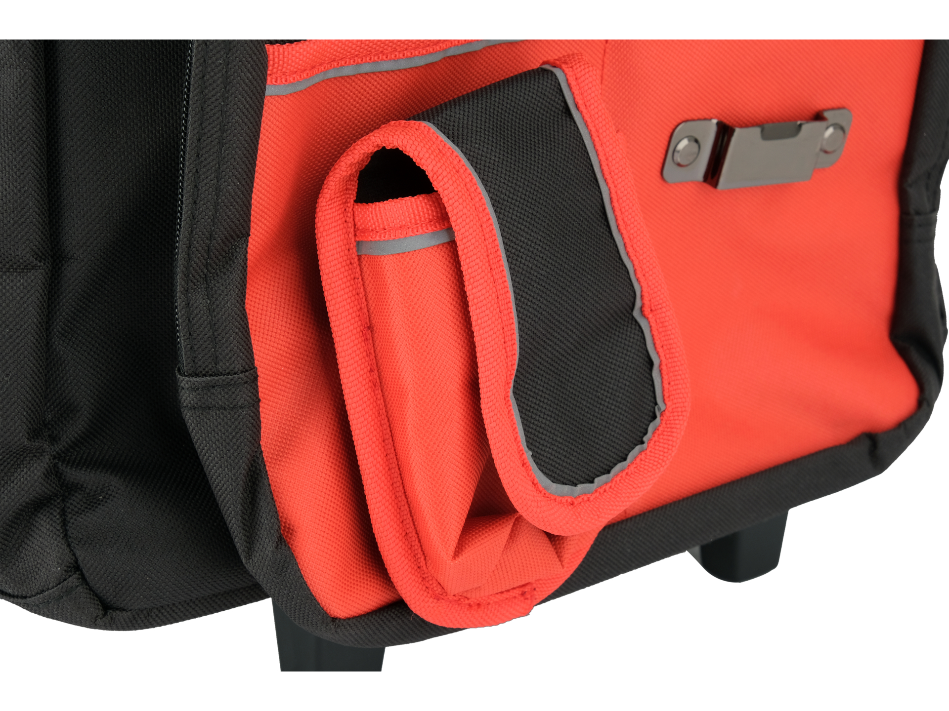 Tool backpack with wheels