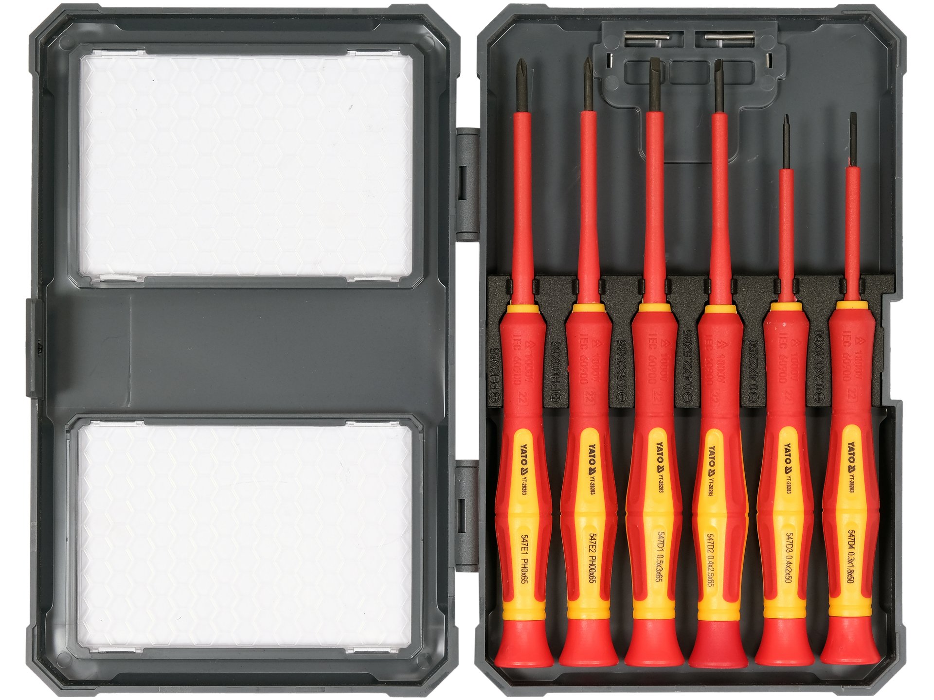 Insulated screwdriver set
