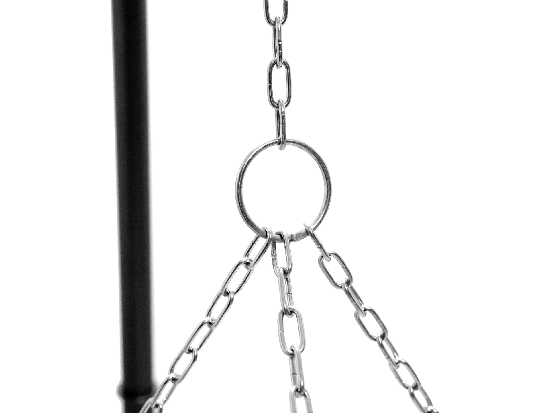Tripod with grate