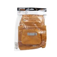FASTER TOOLS Ādas instrumentu josta 6 kabatas