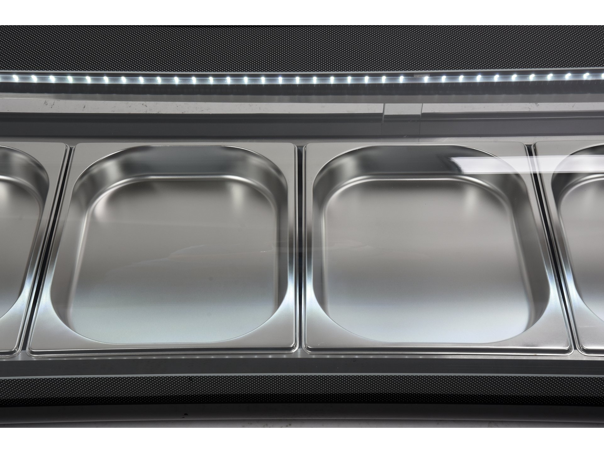 Refrigerated sushi display case