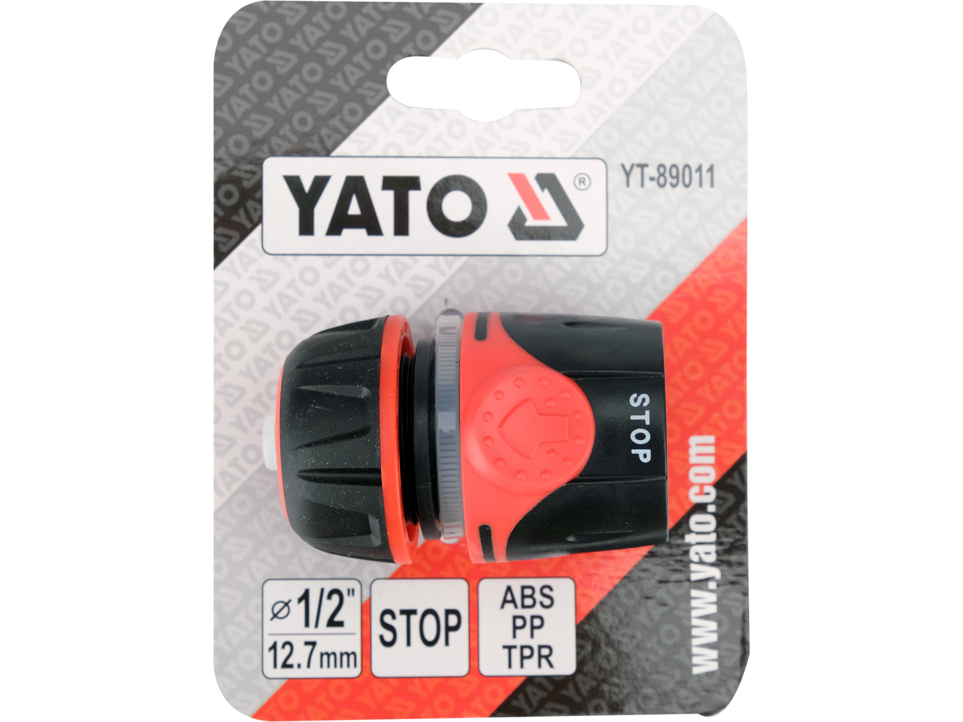 Waterstop hose connector