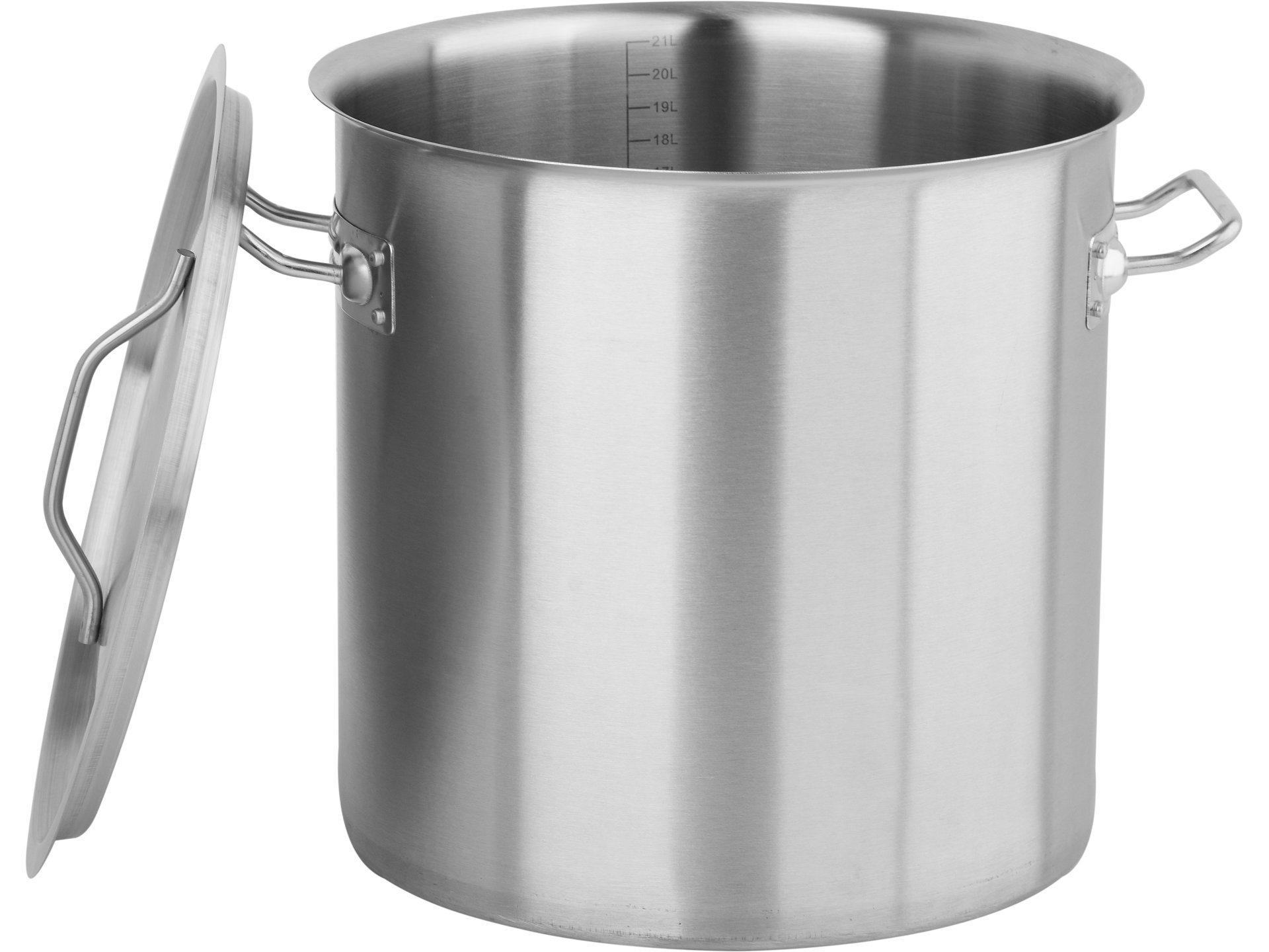 Deep stockpot with lid
